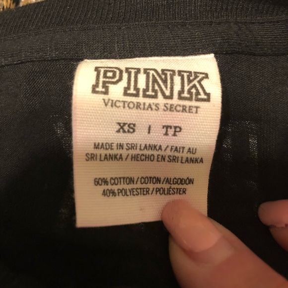 Sold!!Pink Hologram skull long sleeve Tee - Picture 5 of 5